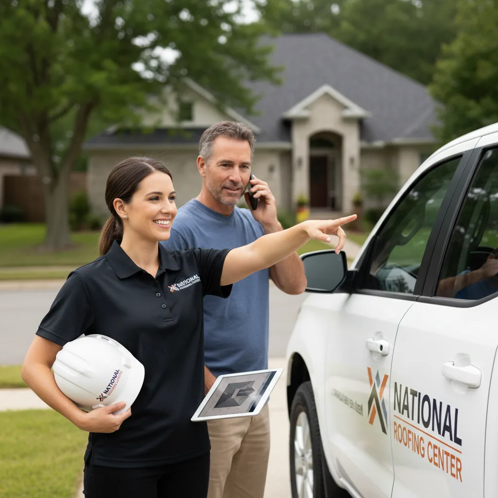 National Roofing Center customer support in Ossian